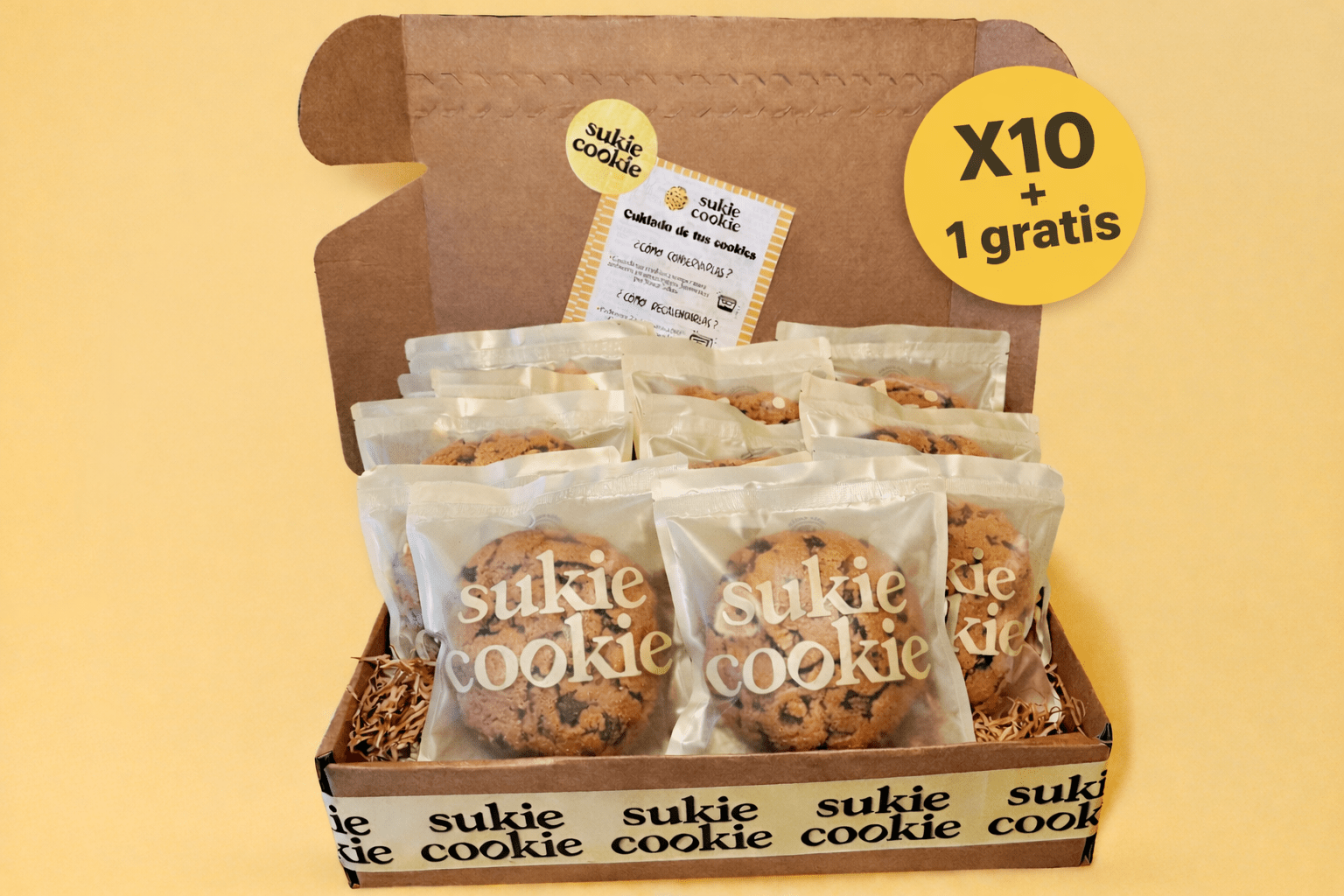 Box 10+1 GRATIS Cookies Best Sellers - Sukie Cookie