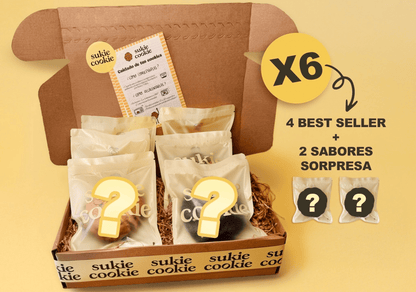 Box 4 Best Sellers + 2 Sorpresa - Sukie Cookie