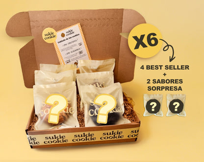 Box 4 Best Sellers + 2 Sorpresa - Sukie Cookie