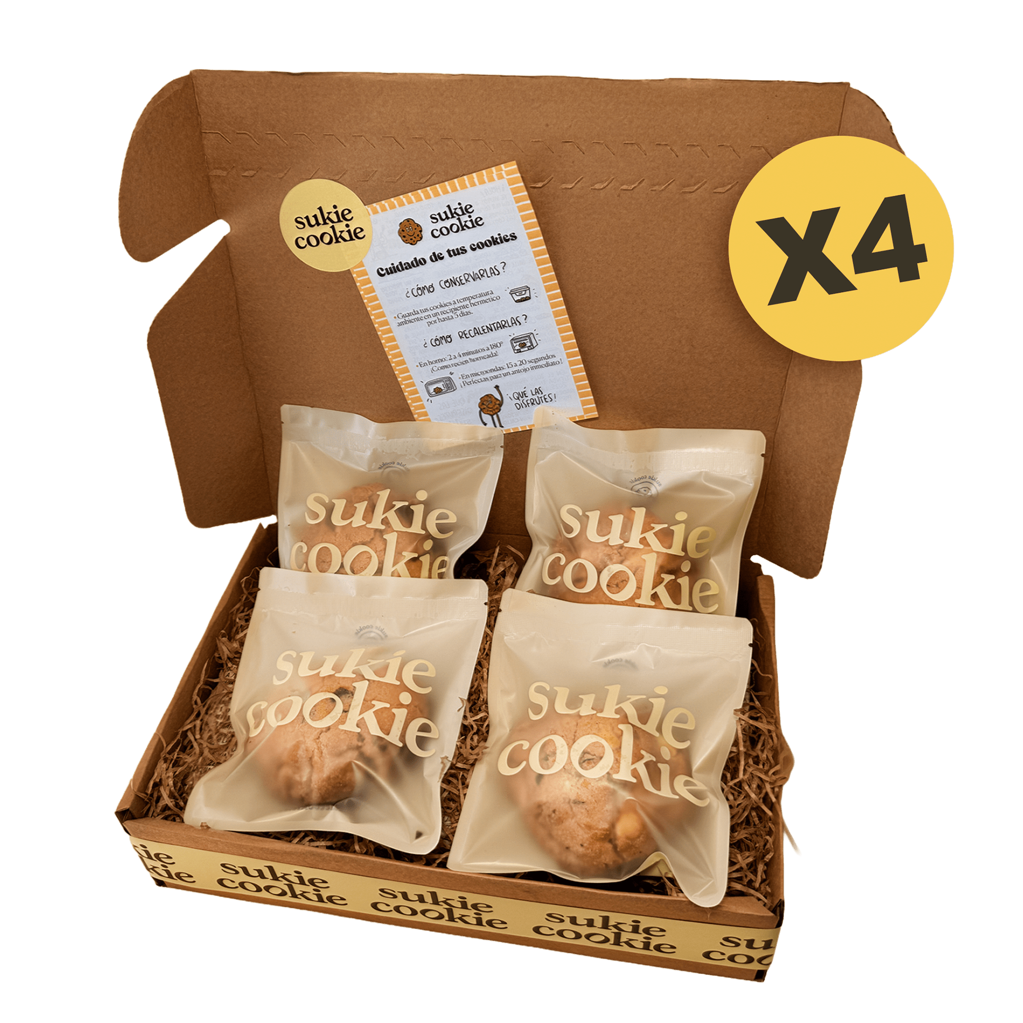 Box 4 Cookies - Sukie Cookie