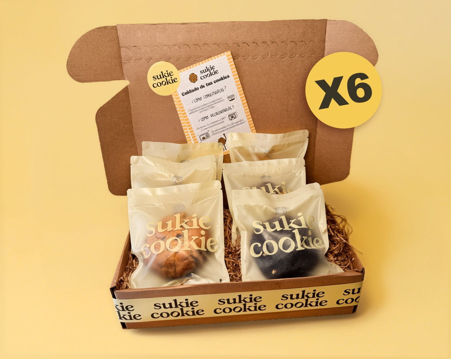 Box 6 Cookies Best Sellers - Sukie Cookie