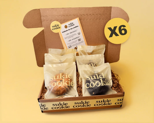Box 6 Cookies Best Sellers - Sukie Cookie