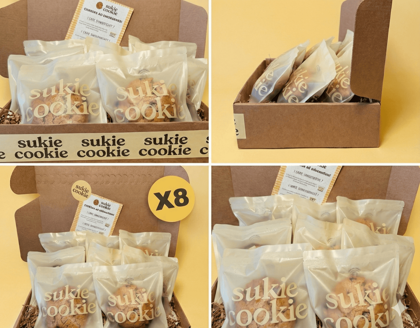 Box 8 Cookies - Sukie Cookie