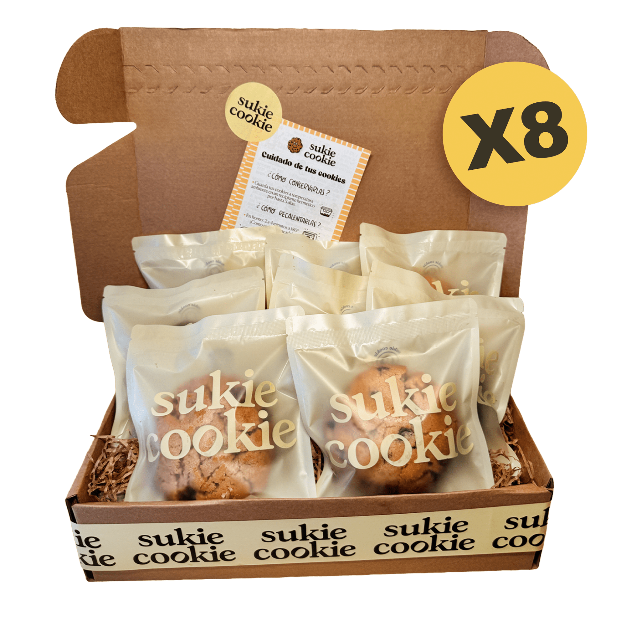 Box 8 Cookies - Sukie Cookie